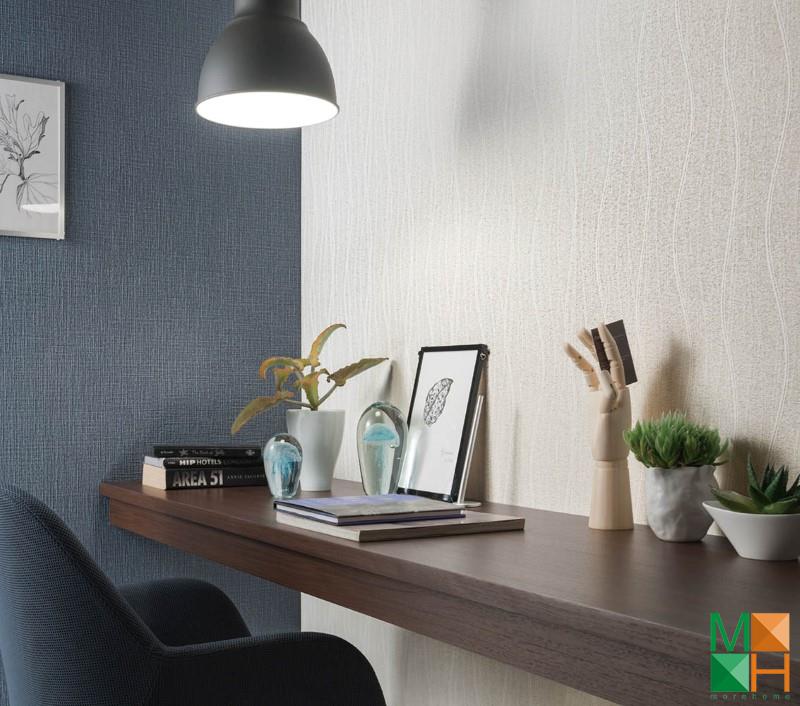 Giấy dán tường Nhật Bản giả vải màu xanh P118_02_6244_6245 Giấy dán tường Nhật Bản giả vải màu xanh P118_02_6244_6245
